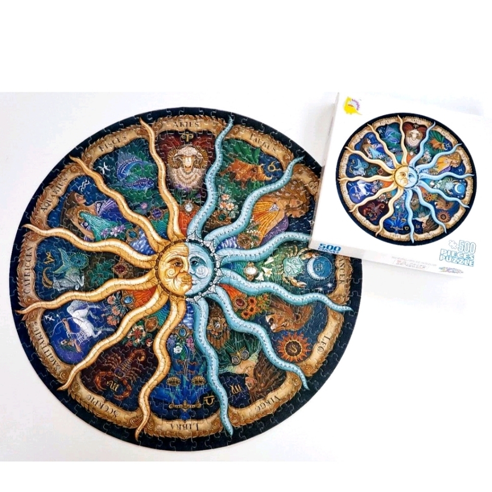 Lovelybird Zodiac 500 Piece Puzzle